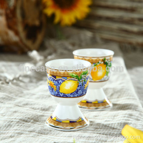 Elegant Fine New Bone China Ceramic Egg Holder